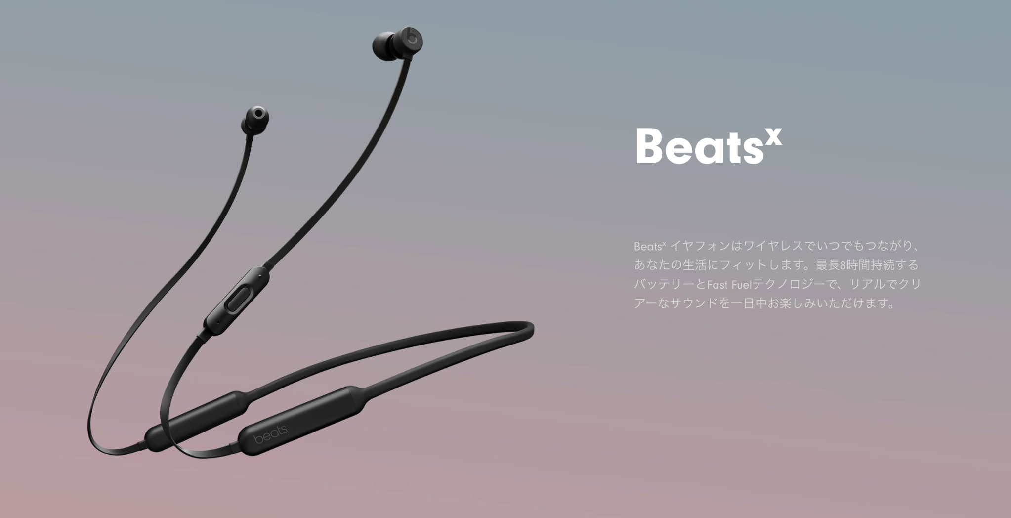 BeatsX 購入 使用感・音質レビュー
