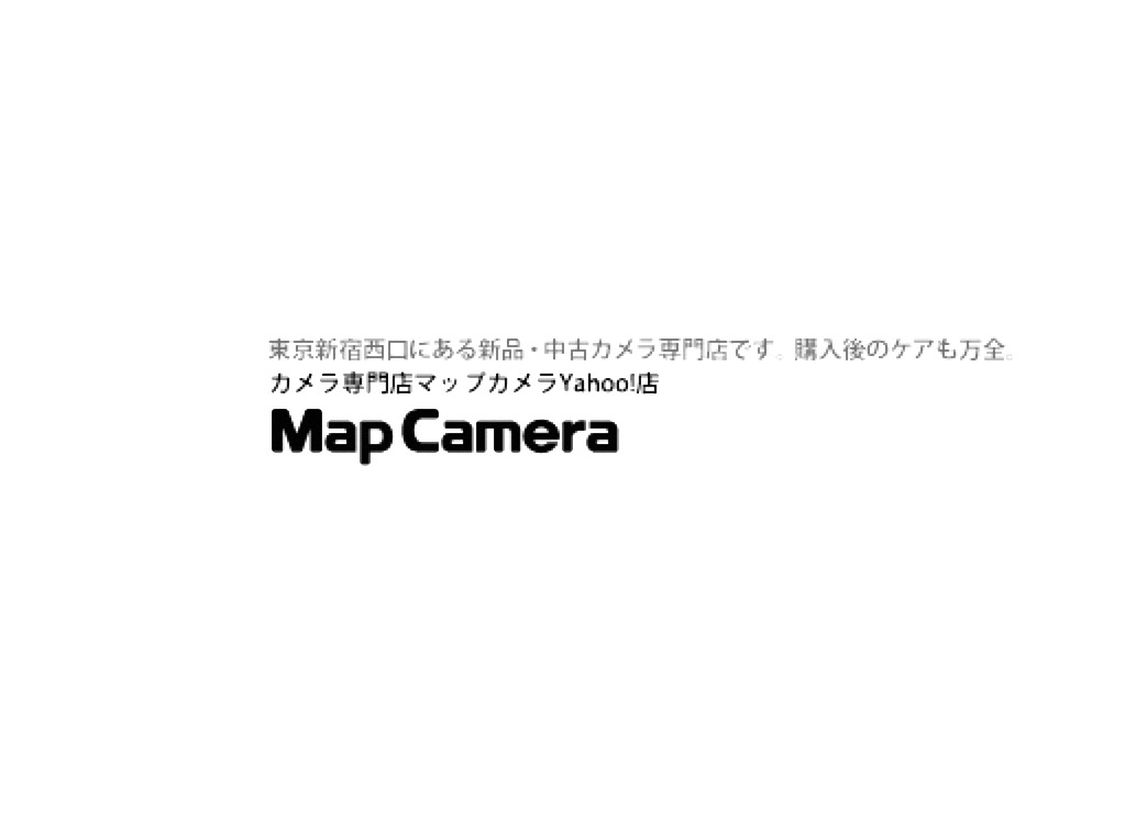 Map Camera Yahoo!店