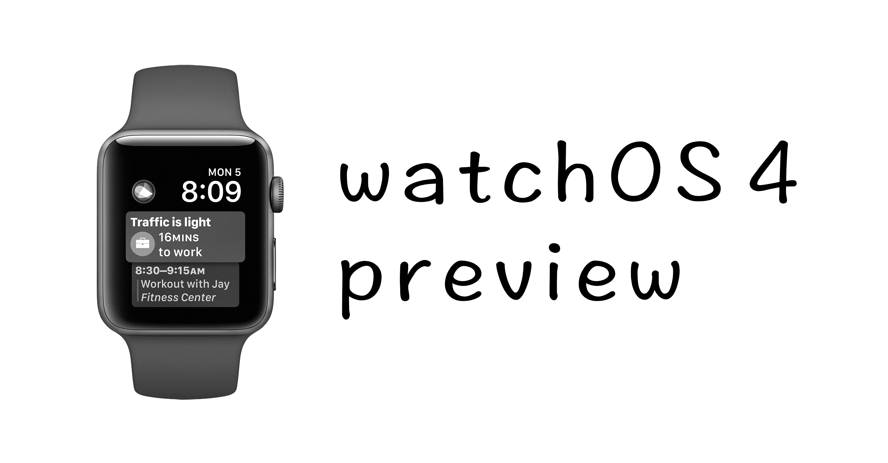 watchOS 4 Preview