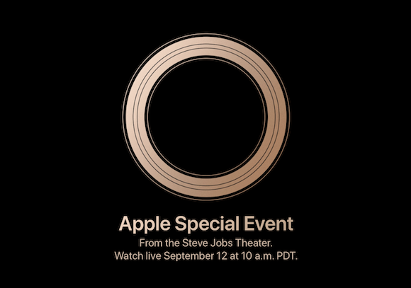 新型iPhone「iPhoneXs」等、Apple 2018年 秋のスペシャルイベントは9月12日 ( 日本時間 9月13日 2時 )