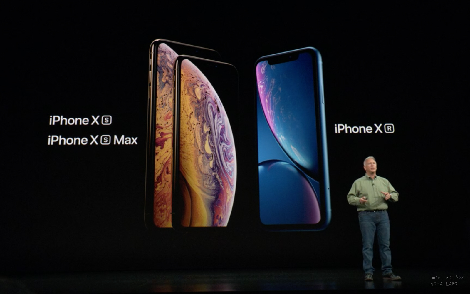正式発表!! 新型iPhone ( 2018年モデル )、その名も・・・
