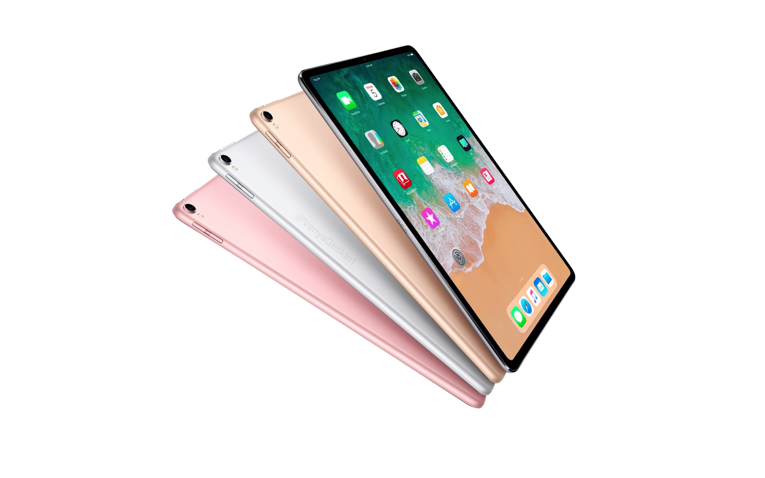 2018年モデルの新型 iPad Pro。詳しいスペックが出てきた。新型のApple Pencilも同時発売されるとも
