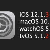 iOS 12.1.3 リリース