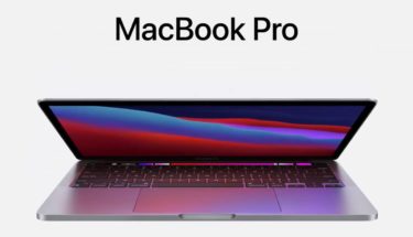 M1チップ搭載 13インチ MacBook pro