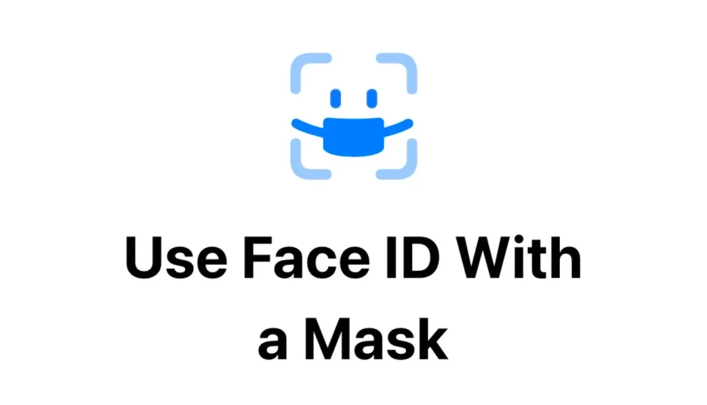 マスクをつけたままFace ID