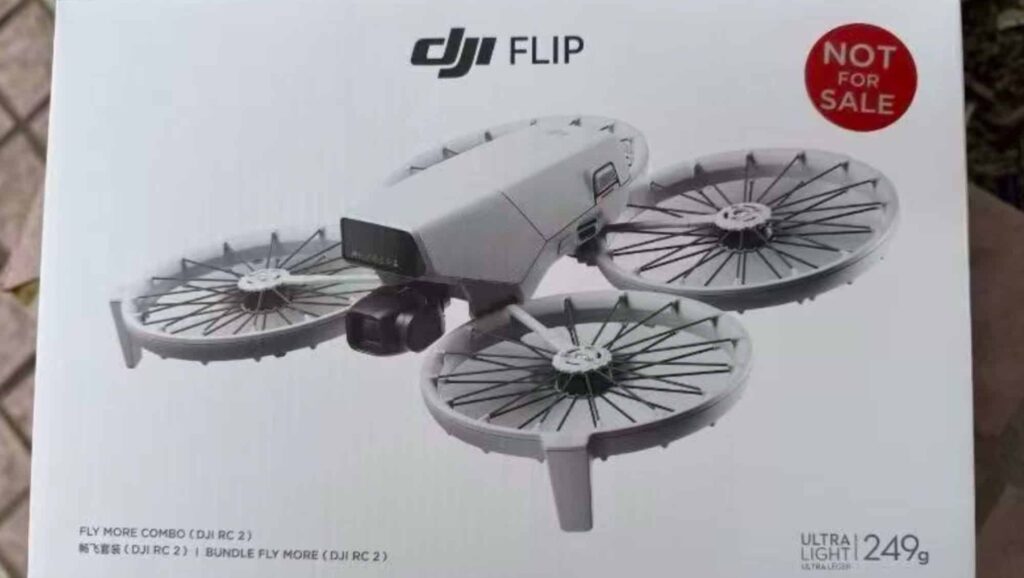 DJI FLIP 新型ドローン