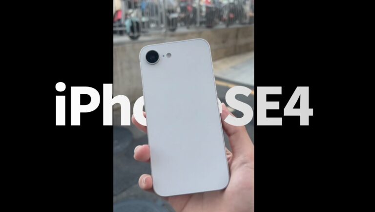 【iPhoneSE4 リーク】iPhoneSE4 モックアップと見られる動画が3