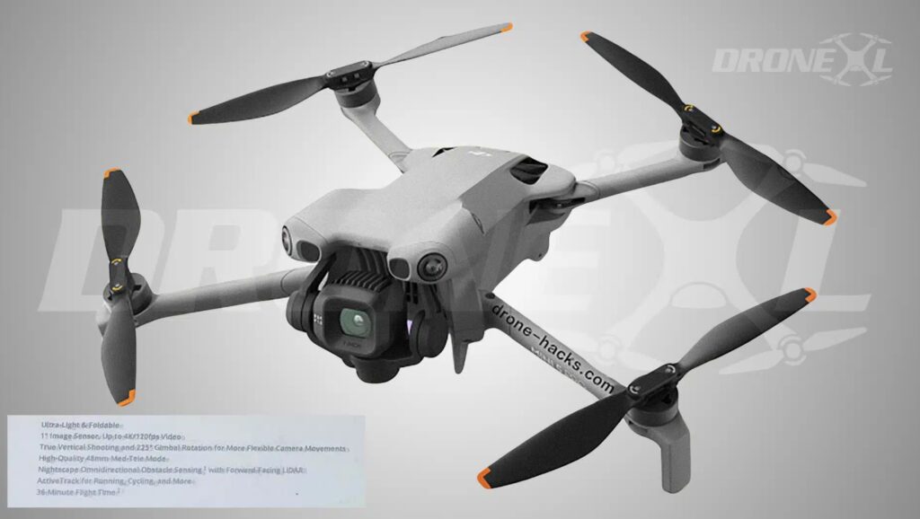 DJI Mini 5 Pro 。2年ぶりに刷新。まもなく登場か