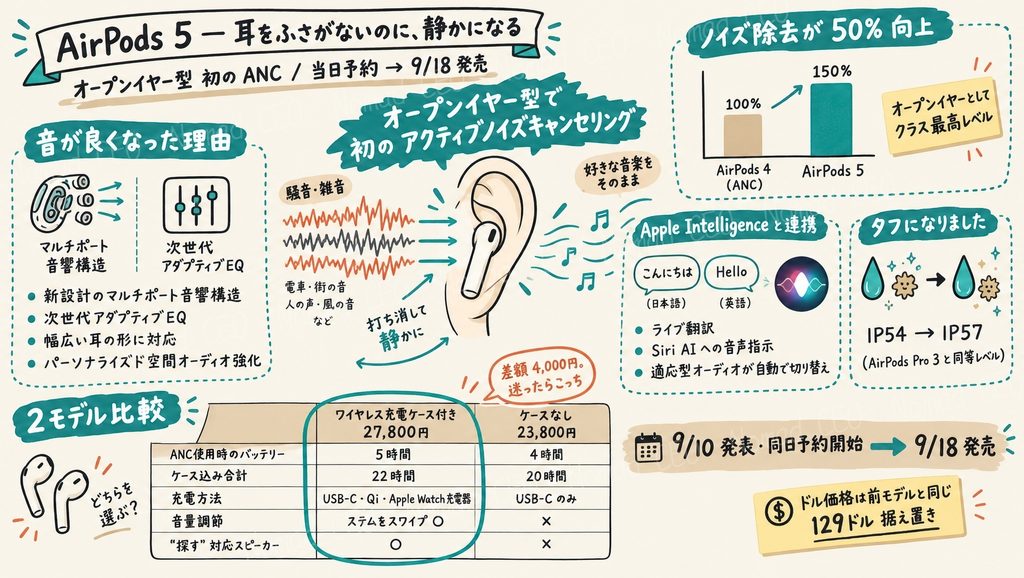 AirPods5  概要